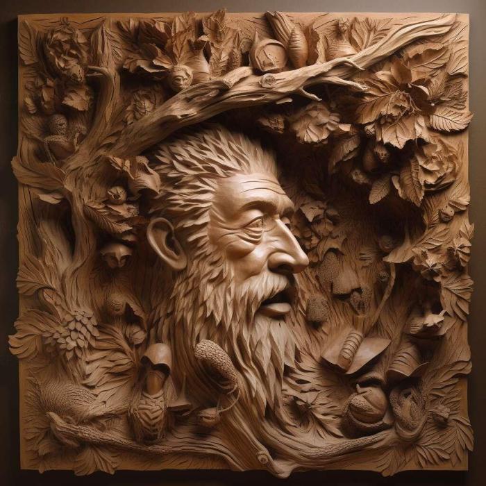 نموذج ثلاثي الأبعاد لآلة CNC 3D Art 